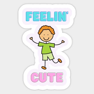 High Self Esteem Child Sticker